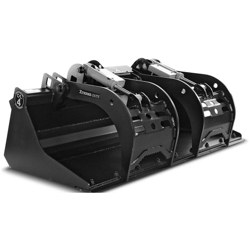 Construction Attachments INC Construction Attachments 82" Xtreme Duty Grapple Bucket #1GB82E 3 Construction Attachments INC Construction Attachments 82" Xtreme Duty Grapple Bucket #1GB82E