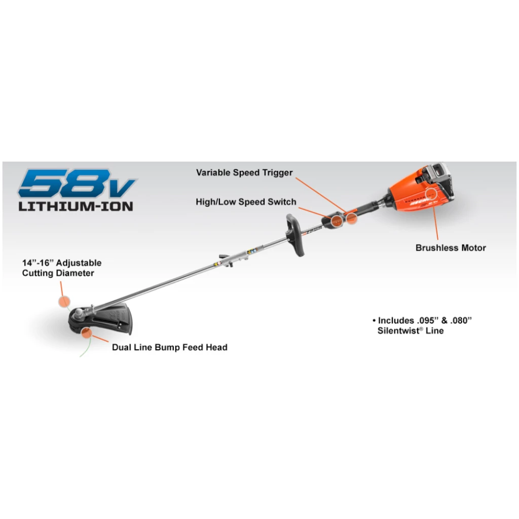 ECHO CST-58V2AHCV Battery String Trimmer 3 ECHO CST-58V2AHCV Battery String Trimmer