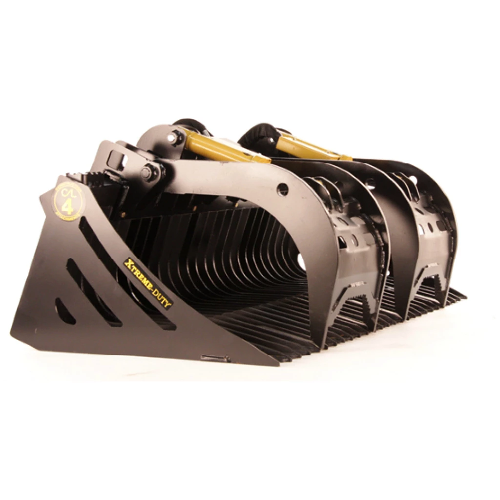 Construction Attachments INC Construction Attachments 73" Xtreme Duty Skeleton Grapple Bucket 3 Construction Attachments INC Construction Attachments 73" Xtreme Duty Skeleton Grapple Bucket