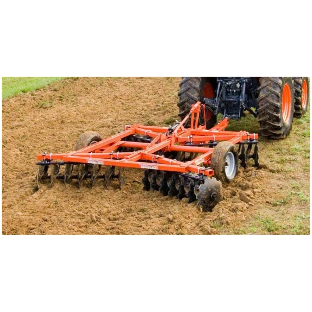 Tufline TW5 Series 10'6" Tandem Wheel Disc Harrow W/Roller Basket #TW92822 3 Tufline TW5 Series 10'6" Tandem Wheel Disc Harrow W/Roller Basket #TW92822